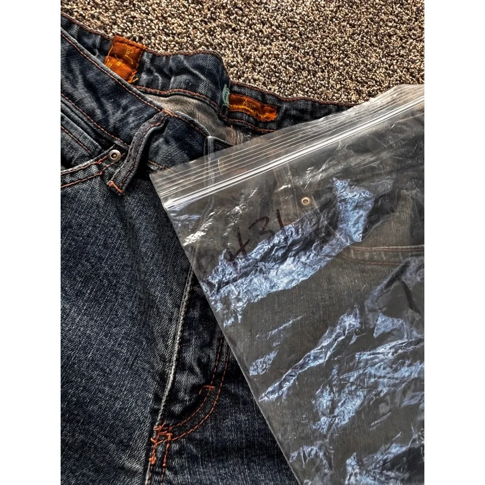 Aura WRANGLER Bootcut vintage Jeans‎ Dark Wash Denim Pockets Women's 10Petite